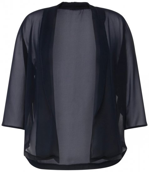 Ulla Popken 817211 Veste Bleu marine - Vestes - Vestes femme grande taille