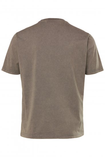 JP1880 Comfortable Fit Vintage Look T-Shirt Ash Gray - T-shirts - T-shirts Homme Grande Taille