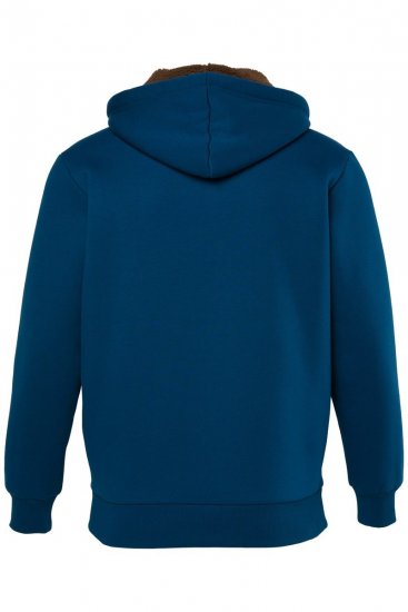 JP1880 820464 Veste à capuche doublée teddy Bleu encre TALL - TALL sweatshirts - Sweats et hoodies TALL