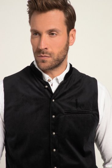 JP1880 Velvet Vest Traditional Black - Tenues de fête - Tenues de fête – Pour célébrer avec style et confort