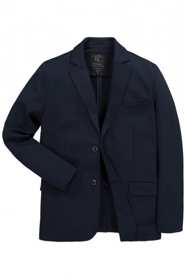 JP1880 New York Flexnamic Blazer en jersey avec poches à rabat Bleu marine - Costumes - Costumes grandes tailles 
