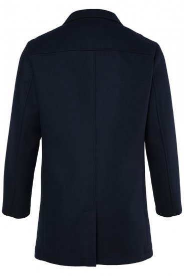 JP1880 821066 Matelassé Manteau en laine Bleu marine - Vestes - Vestes Homme Grandes Tailles