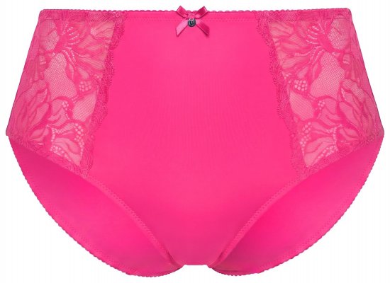 Ulla Popken 822864 Culottes en dentelle Rose - Culottes - 