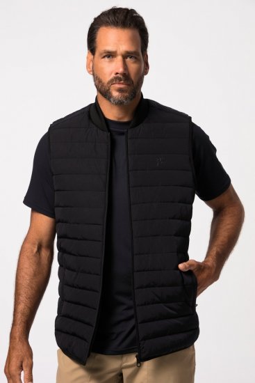 JP1880 Guilted College Collar Golf Vest Dark Navy - Sport & outdoor - Vêtements de sport grande taille 