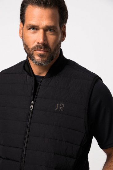 JP1880 Guilted College Collar Golf Vest Dark Navy - Sport & outdoor - Vêtements de sport grande taille 