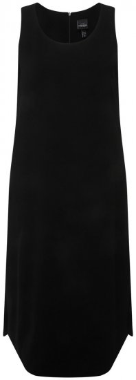 Ulla Popken 823276 Robe sans manches Noir - Robes maxi - Robes maxi grande taille