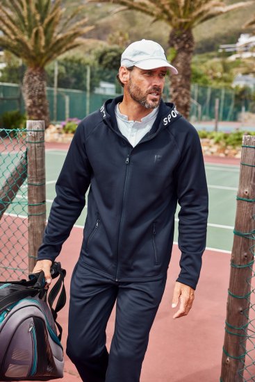JP1880 Jay-Pi Flexnamic Tennis Training Softshell Jacket Dark Marine - Sport & outdoor - Vêtements de sport grande taille 