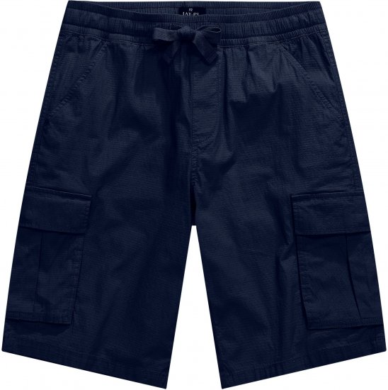 JP1880 Jay-Pi Flexnamic Bermuda Cargo Shorts Navy Blue - Sport & outdoor - Vêtements de sport grande taille 