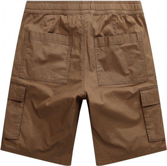 JP1880 Jay-Pi Flexnamic Bermuda Cargo Shorts Copper Brown - Sport & outdoor - Vêtements de sport grande taille 