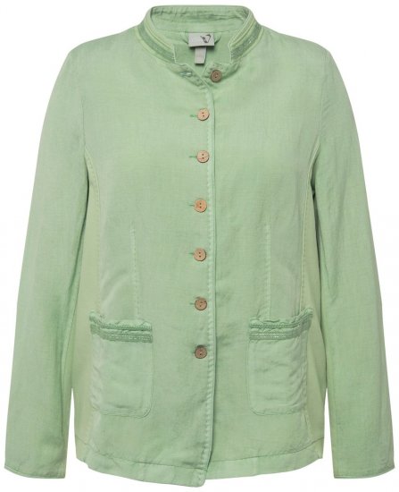 Ulla Popken 823539 Veste Vert olive - Vestes - Vestes femme grande taille