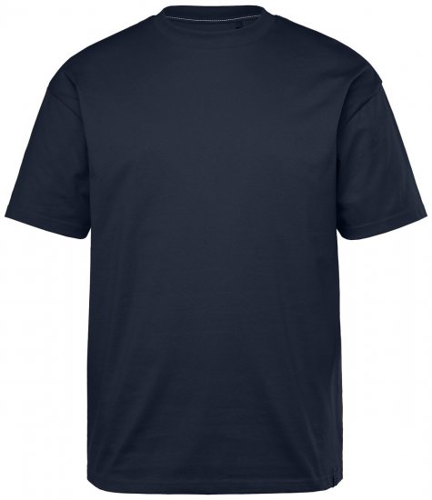 STHUGE 824720 T-shirt oversize Bleu marine - T-shirts - T-shirts Homme Grande Taille