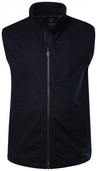 JP1880 825144 Gilet stretch Bleu marine - Vestes - Vestes Homme Grandes Tailles
