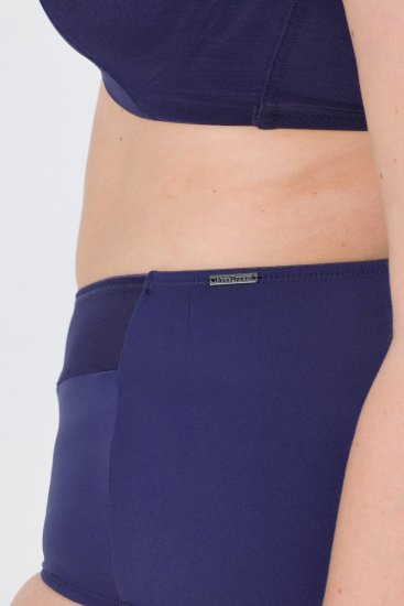 Ulla Popken 825676 Culotte gainante taille haute Bleu roi - Lingerie gainante - 