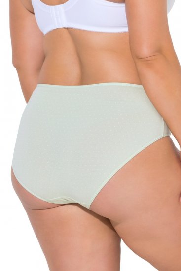 Ulla Popken 825984 Culottes à pois lot de 5 Bleu clair - Culottes - 