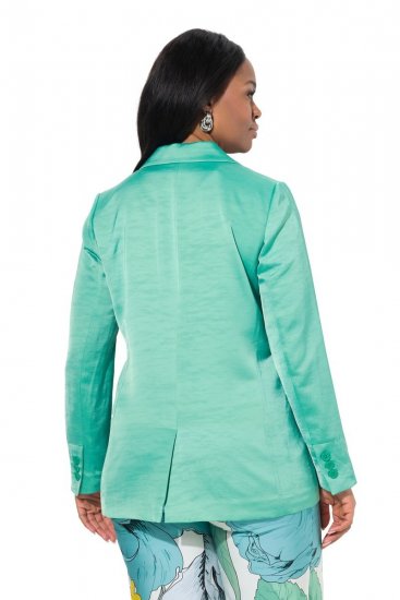Ulla Popken 826161 Blazer texturé Vert - Blazers - Blazers grande taille pour femme