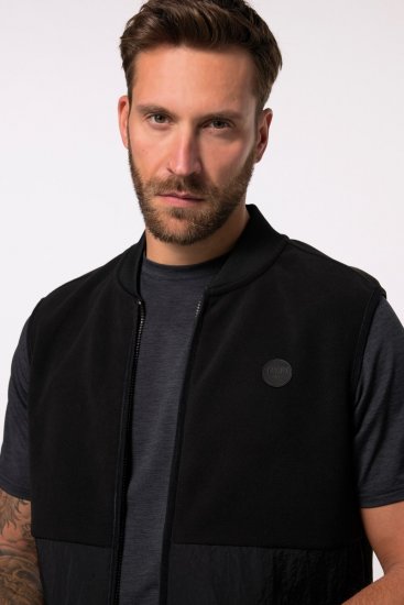 JP1880 Level 2 Double-Layer Fleece Vest Black - Sport & outdoor - Vêtements de sport grande taille 