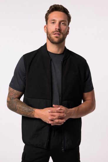 JP1880 Level 2 Double-Layer Fleece Vest Black - Sport & outdoor - Vêtements de sport grande taille 