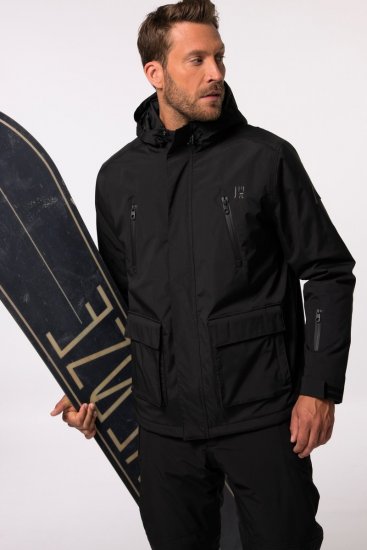 Jay-Pi Ski Jacket Functional Waterproof Windproof Breathable Black - Vêtements de ski - Ski & vêtements d'hiver grande taille