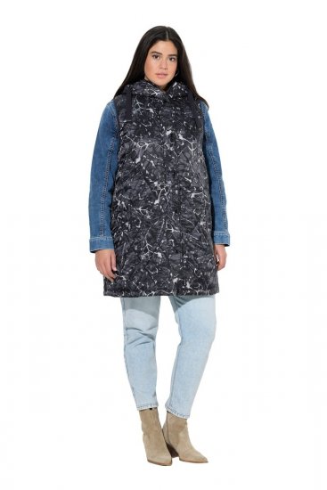 Ulla Popken 829120 Gilet résistant aux intempéries Anthracite - Gilets sans manches - 