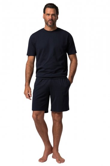 JP1880 829513 Pyjama modèle court bellyfit Bleu marine - Sous-vêtements & bain - Sous-vêtements Grande Taille