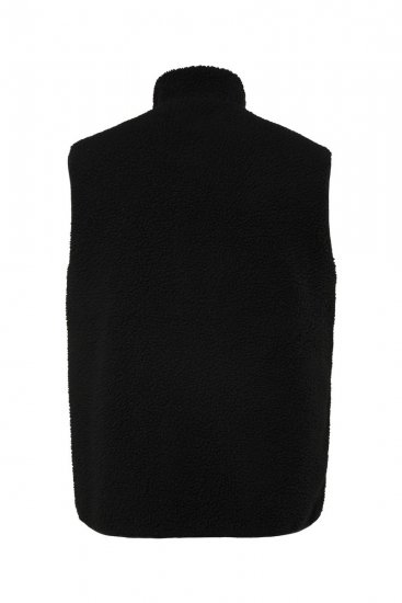 Jay-Pi 829716 Gilet réversible avec teddy Noir - Vestes - Vestes Homme Grandes Tailles