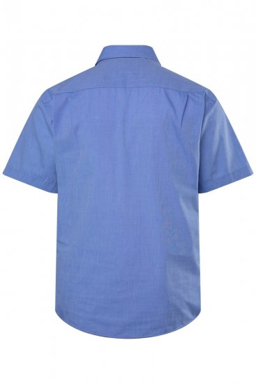 Men+ 756 Chemise business manches courtes à col classique Bleu clair - Chemises - Chemises Grandes Tailles Hommes