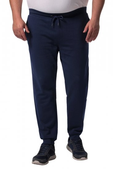 Men+ 111 Pantalon de jogging bellyfit Bleu marine - Pantalons/shorts de survêtement - Survêtement/jogging grandes tailles