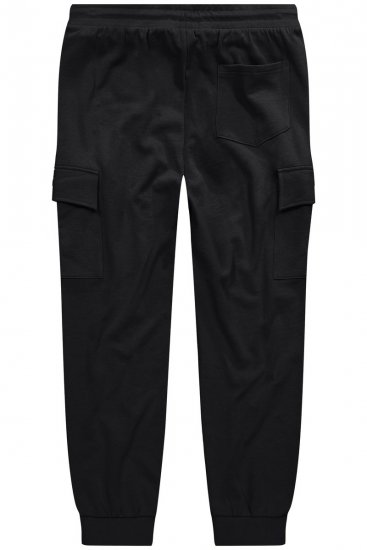 Men+ 113 Pantalon de jogging à poches cargo Noir - Pantalons/shorts de survêtement - Survêtement/jogging grandes tailles