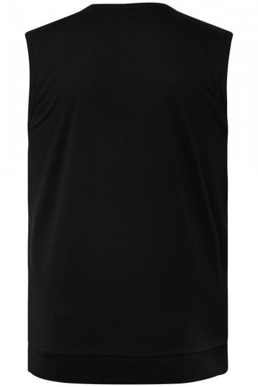 Men+ 248 T-shirt sans manches bellyfit Noir - T-shirts - T-shirts Homme Grande Taille