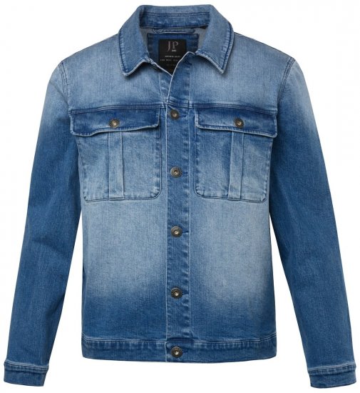 JP1880 832510 Stretch Veste en jean Bleu indigo - Vestes - Vestes Homme Grandes Tailles