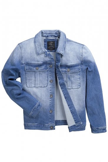 JP1880 832510 Stretch Veste en jean Bleu indigo - Vestes - Vestes Homme Grandes Tailles