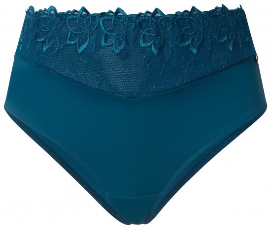 Ulla Popken 832864 Strings en dentelle Pétrole - Culottes - 