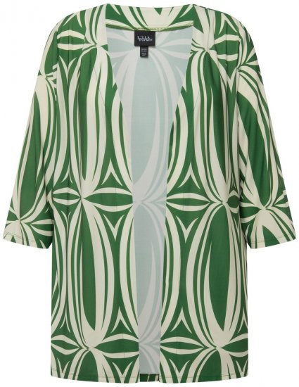 Ulla Popken 832884 Veste Vert - Vestes - Vestes femme grande taille