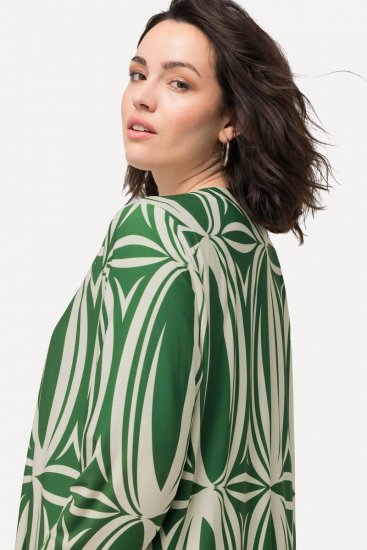 Ulla Popken 832884 Veste Vert - Vestes - Vestes femme grande taille