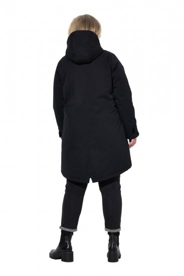 Ulla Popken 833341 Veste technique Noir - Vestes - Vestes femme grande taille