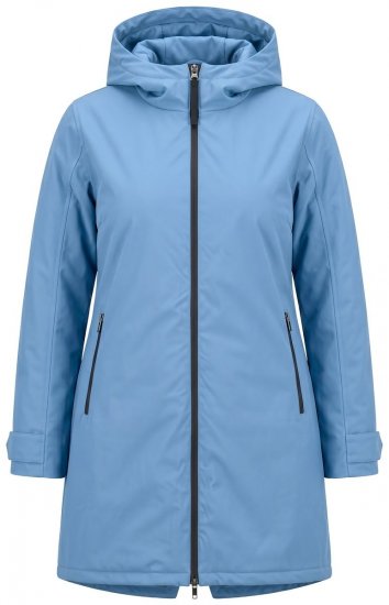 Ulla Popken 833341 Veste technique Bleu gris - Vestes - Vestes femme grande taille