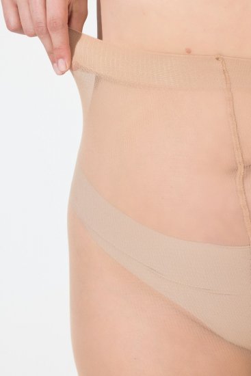 Ulla Popken 833654 Collant de contention Beige - Collants & chaussettes - 