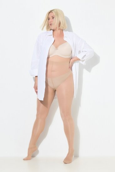 Ulla Popken 833654 Collant de contention Beige - Collants & chaussettes - 