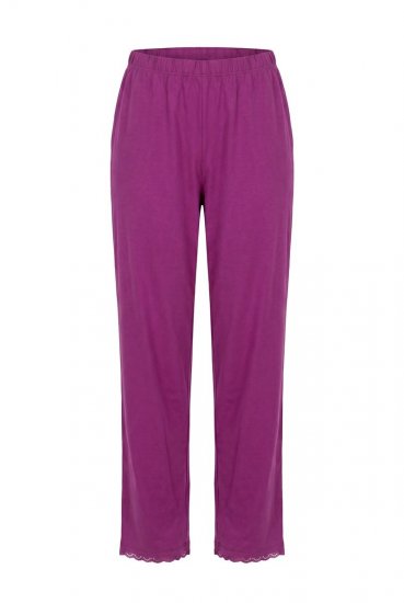 Ulla Popken 833660 Pyjama Violet - Pyjamas/vêtements de détente - 