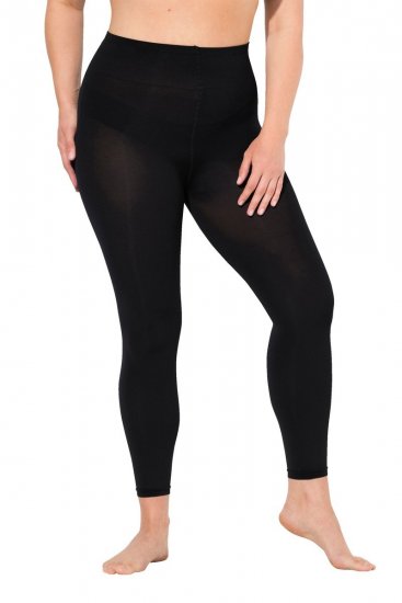 Ulla Popken 833806 Legging collant 200 den Noir - Collants & chaussettes - 
