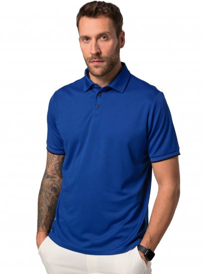 JP1880 Jay-Pi QuickDry Golf Polo Shirt Titanium Blue - Sport & outdoor - Vêtements de sport grande taille 