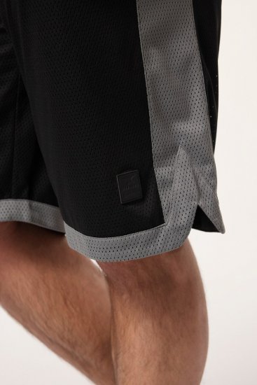 JP1880 Jay-Pi Bermuda QuickDry Mesh Fitness Shorts Black - Sport & outdoor - Vêtements de sport grande taille 