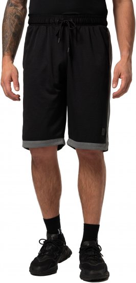 JP1880 Jay-Pi Bermuda QuickDry Mesh Fitness Shorts Black - Sport & outdoor - Vêtements de sport grande taille 