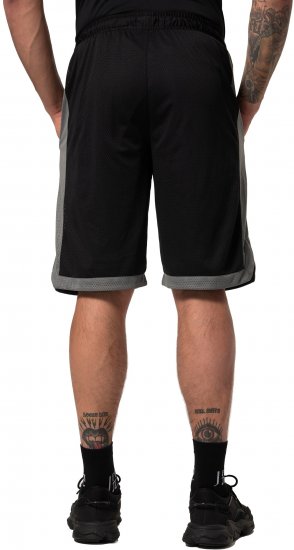 JP1880 Jay-Pi Bermuda QuickDry Mesh Fitness Shorts Black - Sport & outdoor - Vêtements de sport grande taille 