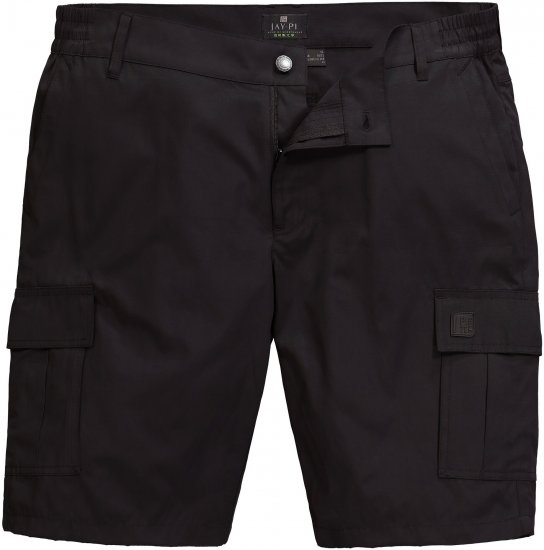 JP1880 Jay-Pi Bermuda QuickDry Cargo Shorts Black - Sport & outdoor - Vêtements de sport grande taille 