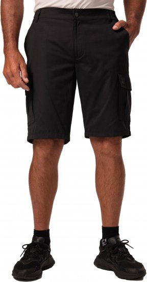 JP1880 Jay-Pi Bermuda QuickDry Cargo Shorts Black - Sport & outdoor - Vêtements de sport grande taille 