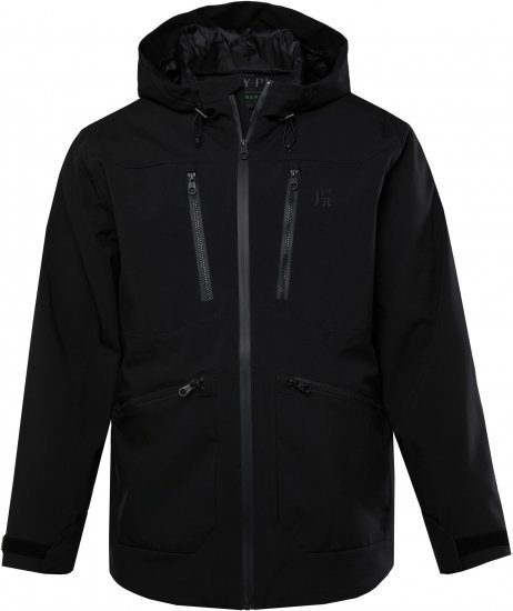 JP1880 Jay-Pi Functional Jacket Black - Sport & outdoor - Vêtements de sport grande taille 