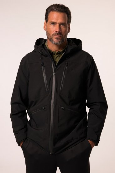 Jay-Pi 834145 Imperméable veste fonctionnelle Noir - Sport & outdoor - Vêtements de sport grande taille 