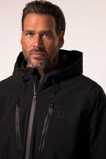 Jay-Pi 834145 Imperméable veste fonctionnelle Noir - Sport & outdoor - Vêtements de sport grande taille 