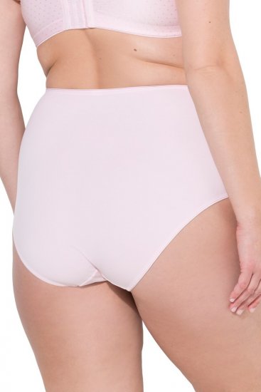 Ulla Popken 834307 Culotte gainante en dentelle Rose - Lingerie gainante - 